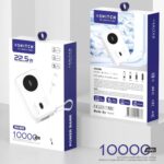 10000mAh Portable Power Bank with LED Display (22.5W Fast Charge)