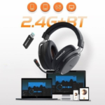 Bingle G660 Wireless and Bluetooth Gaming Headset with Microphone