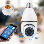 Wireless Bulb Single Lenz WiFi Camera