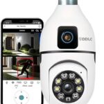 Wireless Bulb Dual Lenz WiFi Camera